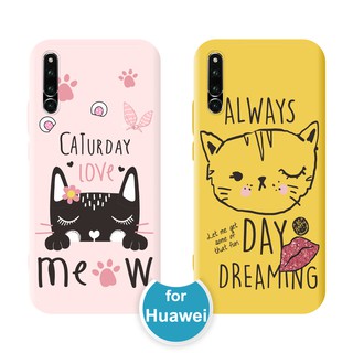 Huawei Y9 Prime 2019 Case Y5P Y6P กรณี Y7P Y8P Mate 10 20 30 Lite P20 30 Lite P40 Pro Plus Nova 2i 3i 3e 4e 4 5 5i 5T 6 7 SE 7i Pro Soft Phone Casing