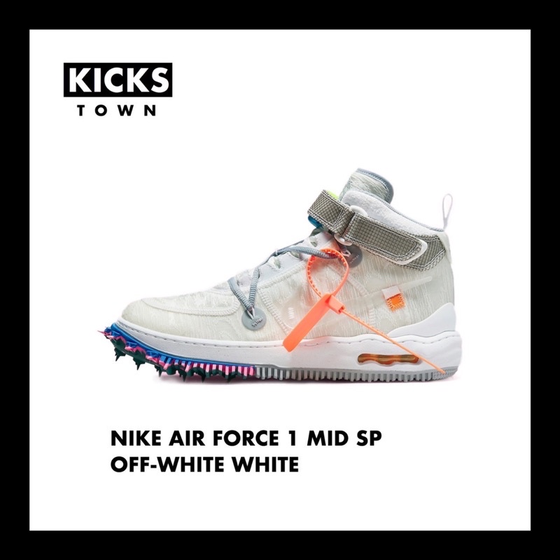 OFF-WHITE X NIKE AIR FORCE 1 MID WHITE