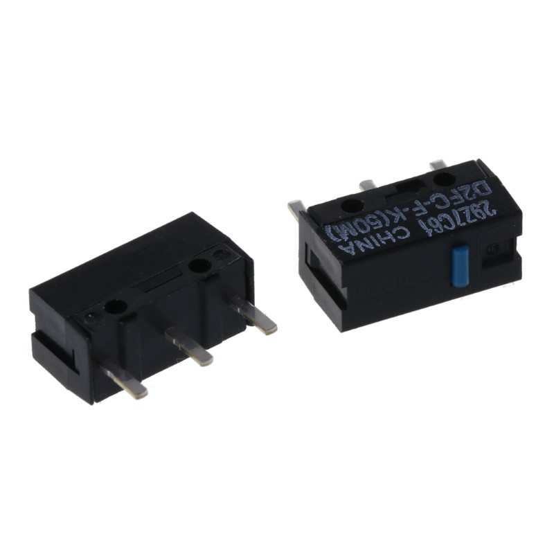 Dark*2 ชิ้น OMRON D2FC-FK (50 ม.) ไมโครสวิตช์เมาส์ Blue Dot