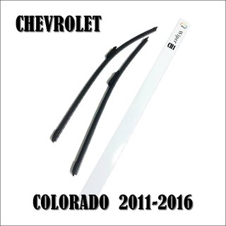 Super Wiper ใบปัดน้ำฝน Chevrolet Colorado Trailbrazer 2011-2016 , Sonic 2012-2015 (1ชุด มี 2 ชิ้น)