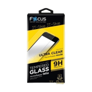 Focus ฟิล์มกระจกใส นิรภัย สำหรับiPhone 14 Pro Max 12 Pro Max 13 Pro Max 5/5s/6/6s 7/8 Plus X/XS XR/XSMax 11 Pro SE 2020