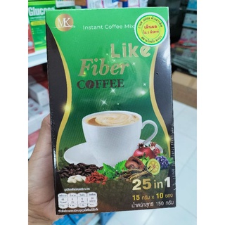 กาแฟ Like Fiber Coffee [15 g×10ซอง]