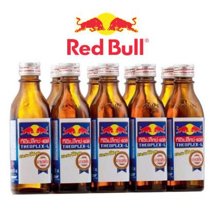 กระทิงแดง ทีโอเปล็กซ์-แอล เครื่องดื่มชูกำลัง 100มลต่อขวด ยกแพ็ค 10ขวด++Redbull Theoplex-L 100ml 10bo