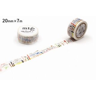 mt masking tape Olle Eksell Birds (MTOLLE11) / เทปตกแต่งวาชิ ลาย Olle Eksell Birds แบรนด์ mt masking tape ประเทศญี่ปุ่น