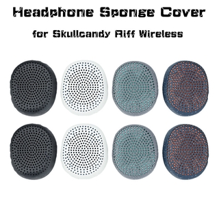 แผ่นโฟมเมมโมรี่หูฟังไร้สาย แบบหนัง แบบเปลี่ยน สําหรับ Skullcandy Riff