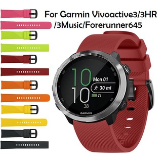 สายนาฬิกา Garmin forerunner 245 ,  Garmin forerunner 245 music , Garmin Vivoactive 3 / 645 / 3 Hr / Gear Sport / Samsung Galaxy Watch 42 มม . สาย vivoactive 3 music / Garmin Venu, Garmin Venu Sq Straps