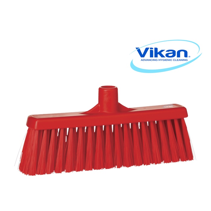 Home Essential Vikan 31664 ไม้กวาดพร้อมคอตรง 310 mm Medium Red เดนมาร์ก