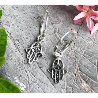 ต่างหู Hamsa (พระหัตถ์ของพระเจ้า) 390฿