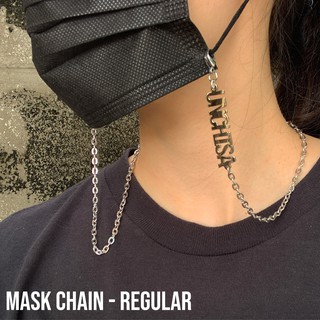 Face mask chain holder สายคล้องหน้ากากอนามัยสั่งตามชื่อ โซ่ชื่อคล้องหน้ากากอนามัย สายคล้องmask