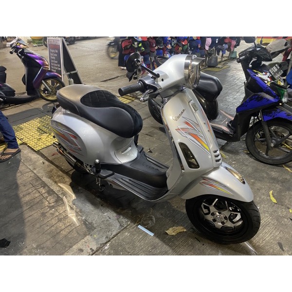 Vespa matic 150 cc Striping - TRANSPARENT UV Decal สติกเกอร์ VESPA 150 SPRINT PRIMAVERA โปร่งใสกราฟิก 001