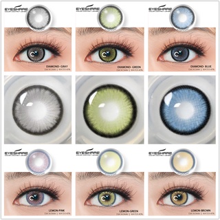 Eyeshare คอนแทคเลนส์สีธรรมชาติ สีฟ้า สําหรับดวงตา 2 ชิ้น