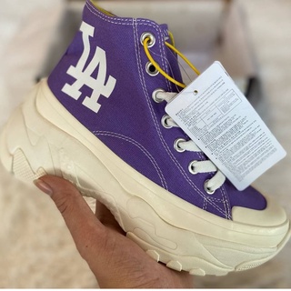 รองเท้า M LB LA DODGERS Big Ball Chunky High "Purple" ✅มีเก็บเงินปลายทาง