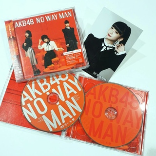 🌟New Arrival!🌟 AKB48 54th Single "No Way Man" Regular Edition CD+DVD+Raw Photo