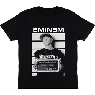 เสื้อยืด ลาย Eminem "MUGSHOT" | เสื้อยืดแร็ปเปอร์ EMINEM แบบบางเฉียบ | Rap TEE สีดํา EMINEM