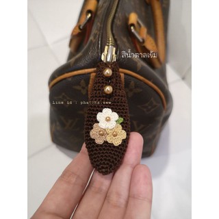 ไหมหุ้มซิปใบไม้ lv Speedy (พร้อ​มส่ง)​