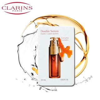 พร้อมส่ง ถูกที่สุด!! ฉลากไทย ของแท้ 💯% สต๊อกแน่น Clarins Double Serum แบบซอง 0.9ml