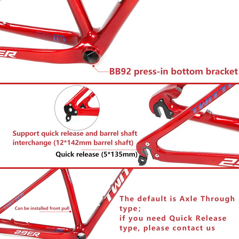 Qr Frame To Thru Axle