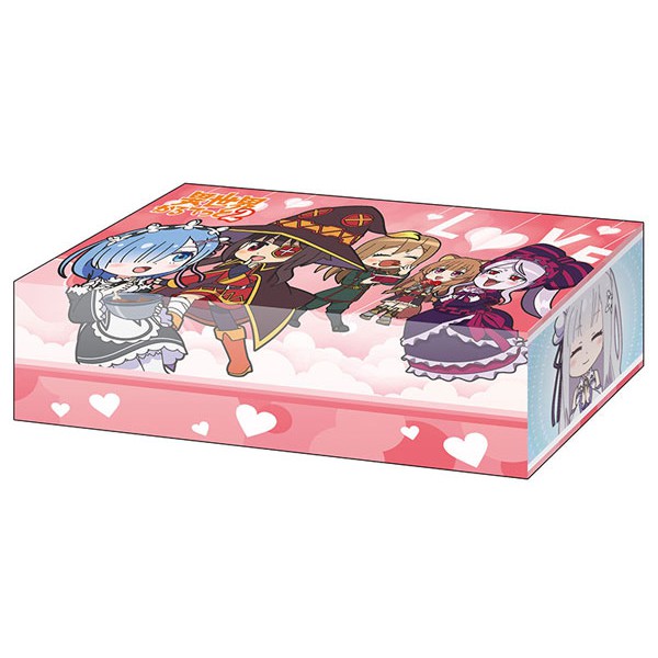 Bushiroad Storage Box Collection Isekai Quartet 2 "Rem, Megumin, Shalltear, Visha, Raphtalia" - สโตเ