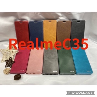 realme จัดจาไทย เคส ฝาพับ xunte (3) สำหรับ realmec35 realme9i redminote11pro redminote11 redminote11s  เคสหนัง xundu