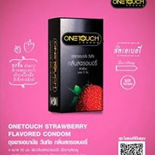 Onetouch ถุงยาง วันทัช ทุกรุ่น ขนาด 45-60 มม. บรรจุ 12 ชิ้น [1 กล่อง] JJ 53XX ถุงยางอนามัย One touch gel condom