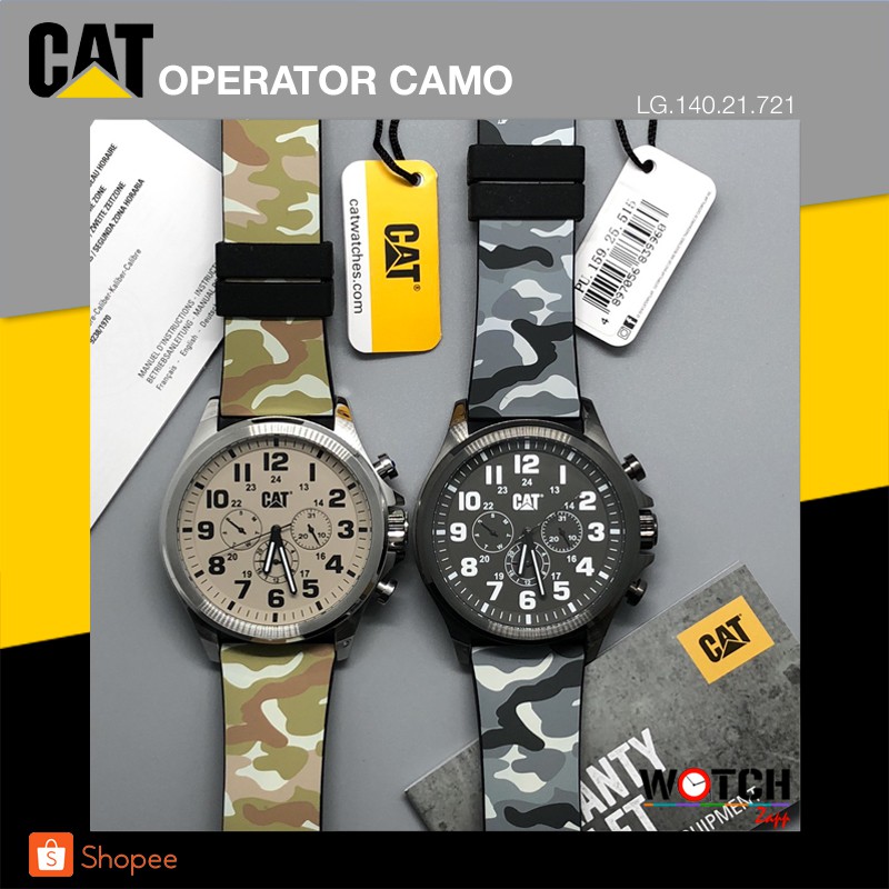 นาฬิกาข้อมือ Caterpillar Casual Men's Watches CAT PU.150.25.515  PU.149.20.010