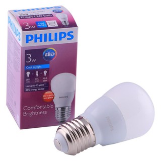 หลอดไฟLED หลอด BULB 3 วัตต์ DAYLIGHT E27LED BULB 3W DL E27 230V