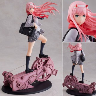 Figure ฟิกเกอร์ Model โมเดล Darling in the Franxx Zero Two ซีโร่ทรู uniform ชุดนักเรียน