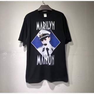 เสื้อยืด Marilyn print T-shirt