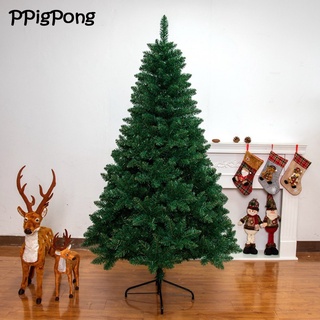 ต้นคริสมาสต์ สีเขียว Christmas Tree PVC ต้นไม้ตกแต่งเทศกาลคริสต์มาส บ้าน สถานที่อื่นๆ ต้นไม้ กันน้ำ ทนทาน ต้นสนปลอม