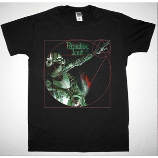 tshirtเสื้อยืดคอกลมฤดูร้อนเสื้อยืด พิมพ์ลาย Doom Gothic Metal สีดํา สําหรับผู้ชาย Paradise Lost Paradise 1990 690925Sto4