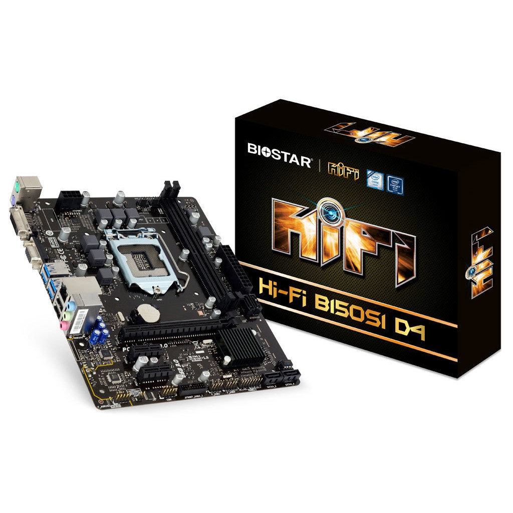 Mainboard 1151 B150S1 Biostar ใหม่ประกัน 3 ปี
