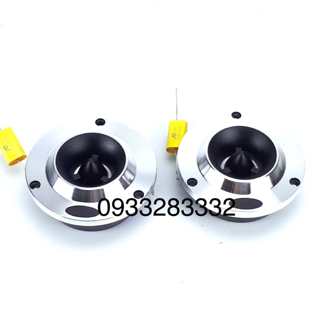 ทวิตเตอร์ แหลมจาน4”พร้อมคาปาชิเตอร์ตัดความถี่ กันขาด ทนกำลังวัต สูงสุด500watt Max ราคาดอกละ