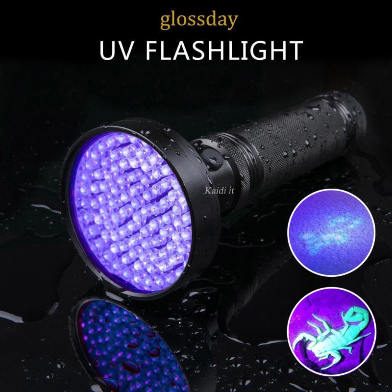 ไฟฉาย Black Light UV Led 100 ดวง