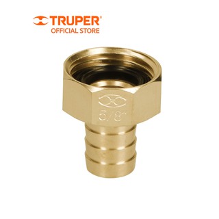 TRUPER 12288 ข้อต่อทองเหลืองตัวเมีย 5/8 นิ้ว (CF-5/8B)