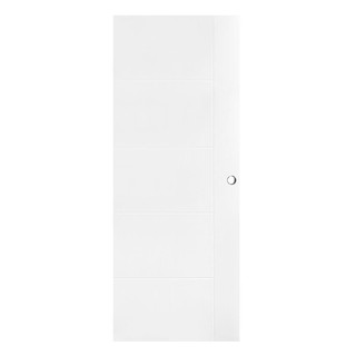 Interior door UPVC INTERIOR DOOR AZLE LT06W 80X200CM WHITE Door frame Door window ประตูภายใน ประตูภายใน UPVC AZLE LT-06W