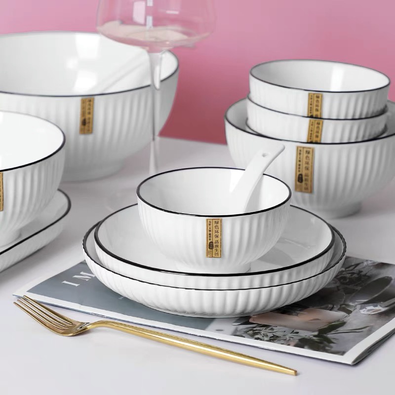 ชุดถ้วยจานเซรามิก16ชิ้น/ชุด พร้อมกล่องสวยงาม - รูปที่ 4