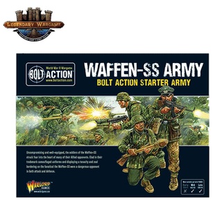 [พร้อมส่ง] WARLORD GAMES : WAFFEN SS STARTER ARMY โมเดลจำลอง