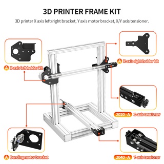 3D Printer Parts Y/X Axis Motor Mount Bracket Right/ Left X/Z-Axis Front/Back Motor Mount Plate X/Y Tensioner For CR-10