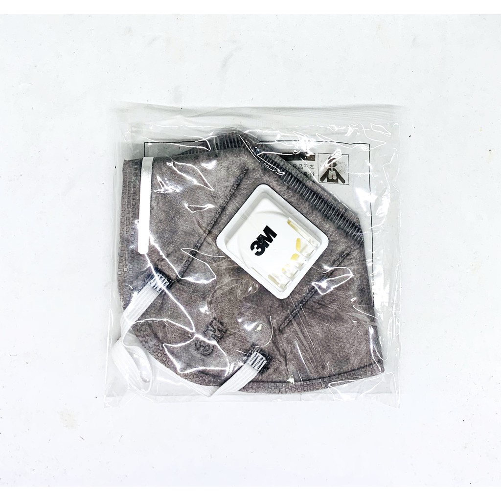 ❂3M หน้ากากกันฝุ่น กันละอองฝอยในอากาศ รุ่น 9541V มาตรฐาน P2 บรรจุ 1