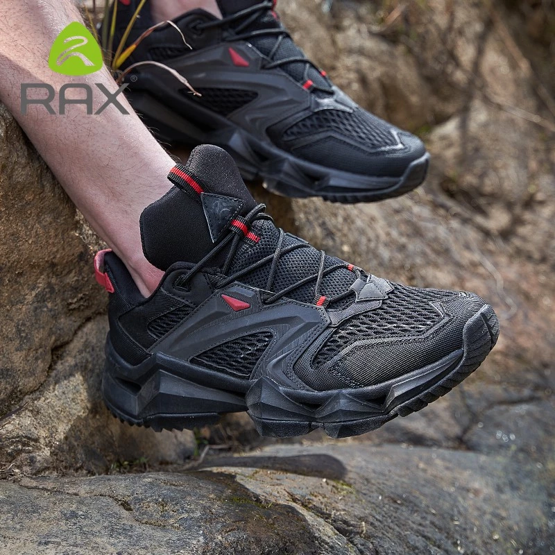 รองเท้าลุยน้ำผู้ชาย RAX ระบายอากาศ กันลื่น สำหรับเดินป่าตกปลา