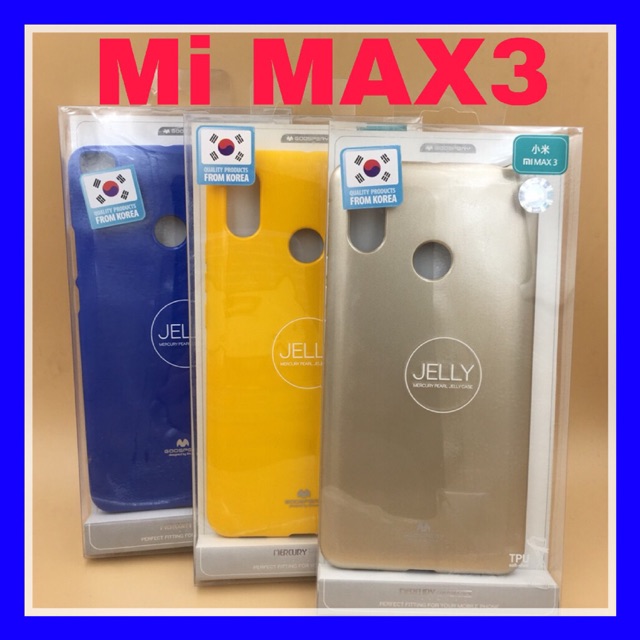 Case Xiaomi MI MAX3 งานเกาหลี วัสดุทนทาน สีสันสดใส ใช้ทน ใช้นาน ป้องกันตัวเครื่องได้เป็นอย่างดี