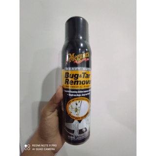 ขจัดคราบฝังแน่น ที่รถ Meguiar’s G180515 Bug &amp; Tar Remover น้ำยากำจัดคราบแมลง และยางมะตอย โฟมสลายคราบแมลง