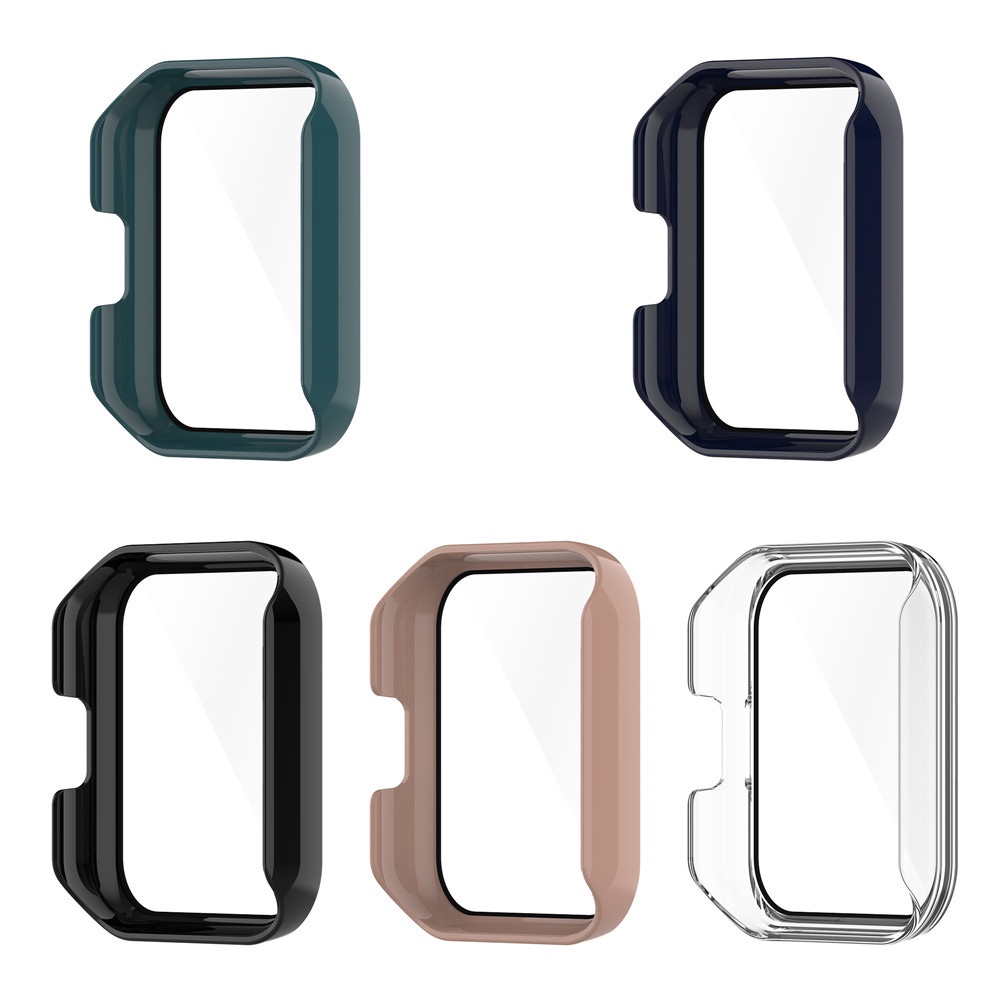 ตัวป้องกันหน้าจอ พีซี เคสป้องกันพร้อมฟิล์มคลุมทั้งหมดสําหรับ Realme Watch 2 / 2 Pro / 3 / 3 Pro / 5 ราคา ถูกที่สุด ดีลบีเคเค แกลเลอรีภาพที่ 4