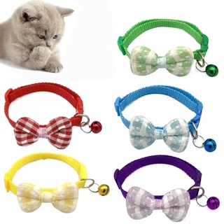 &lt;xiaoluoyi&gt;Pet bow collar collars bell collars cat puppy collar collars pet supplies