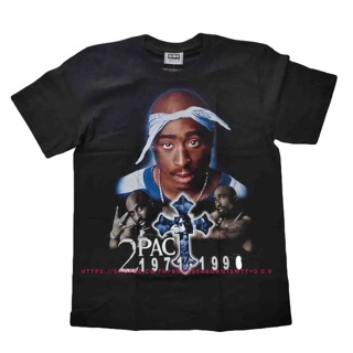 ราคาต่ำสุดเสื้อยืด 2PAC 2pac-tshirts / legend hiphop tupacผลิตจากผ้าคอตตอนแท้