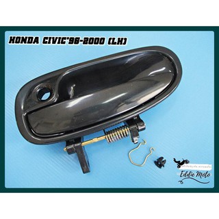 HONDA CIVIC year 1996-2000 OUTER DOOR HANDLE OUTSIDE FRONT LEFT (FK) "BLACK"  // มือจับนอก ด้านหน้าขวา สีดำ