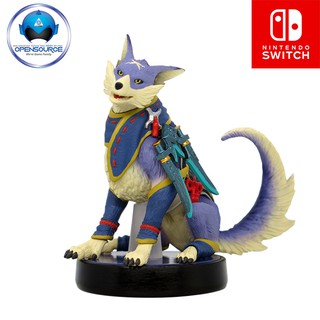 Amiibo: ตุ๊กตาสำหรับใช้งานบน Nintendo Switch - Monster hunter Rise (Original JP)