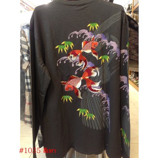 superbrandnameเสื้อยืดแขนยาวลายปักสวยๆใส่สบาย