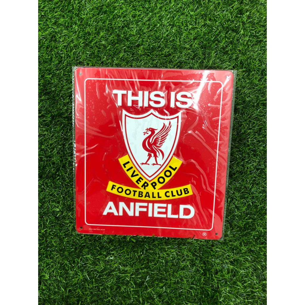 ป้ายเหล็ก This is Anfield - Liverpool