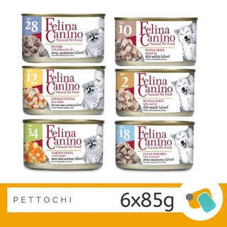 Felina Canino Dog Food 6x85g อาหารสุนัขโต